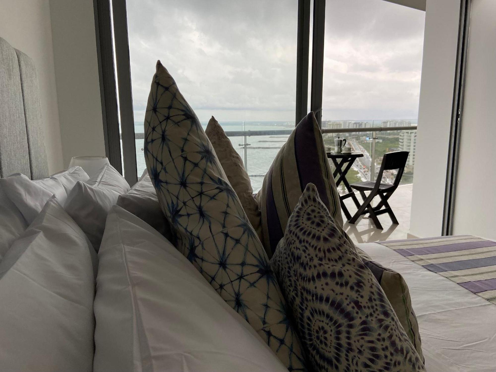 Apartamento Frente Al Mar Ciudad Antigua Office 14b