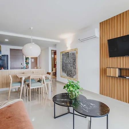 Apartamento Frente Al Mar Ciudad Antigua Office 14b